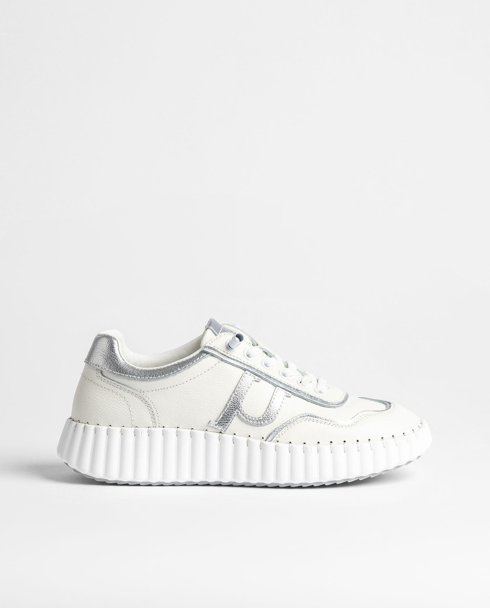 Yokono Vanna-105 sneakers argento pelle traspiranti