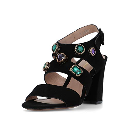 Bruno Premi PLU Jow BZ3801 sandali donna in pelle nero