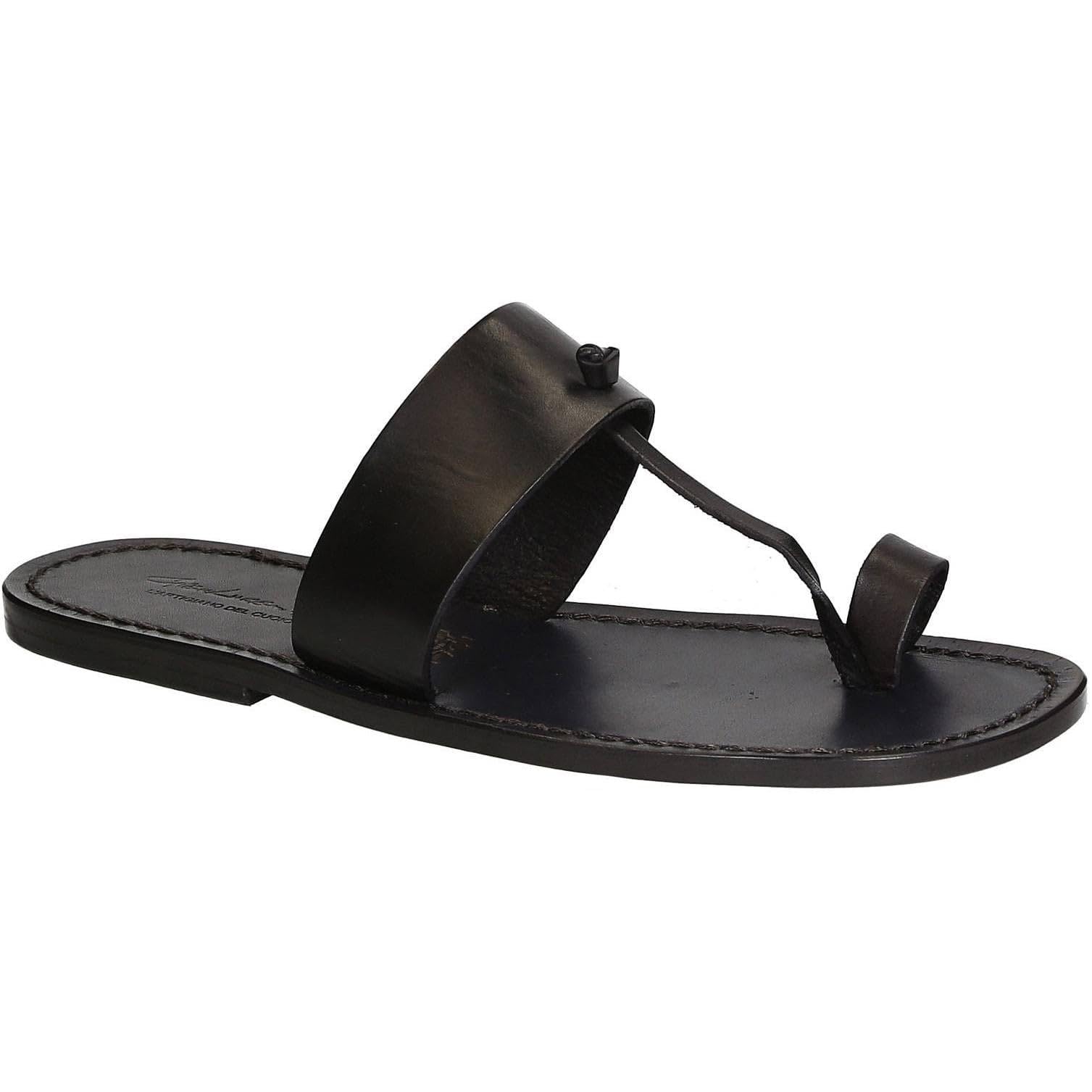 Gianluca Classica 554-U-CUOIO infradito uomo cuoio 44 EU vegetale