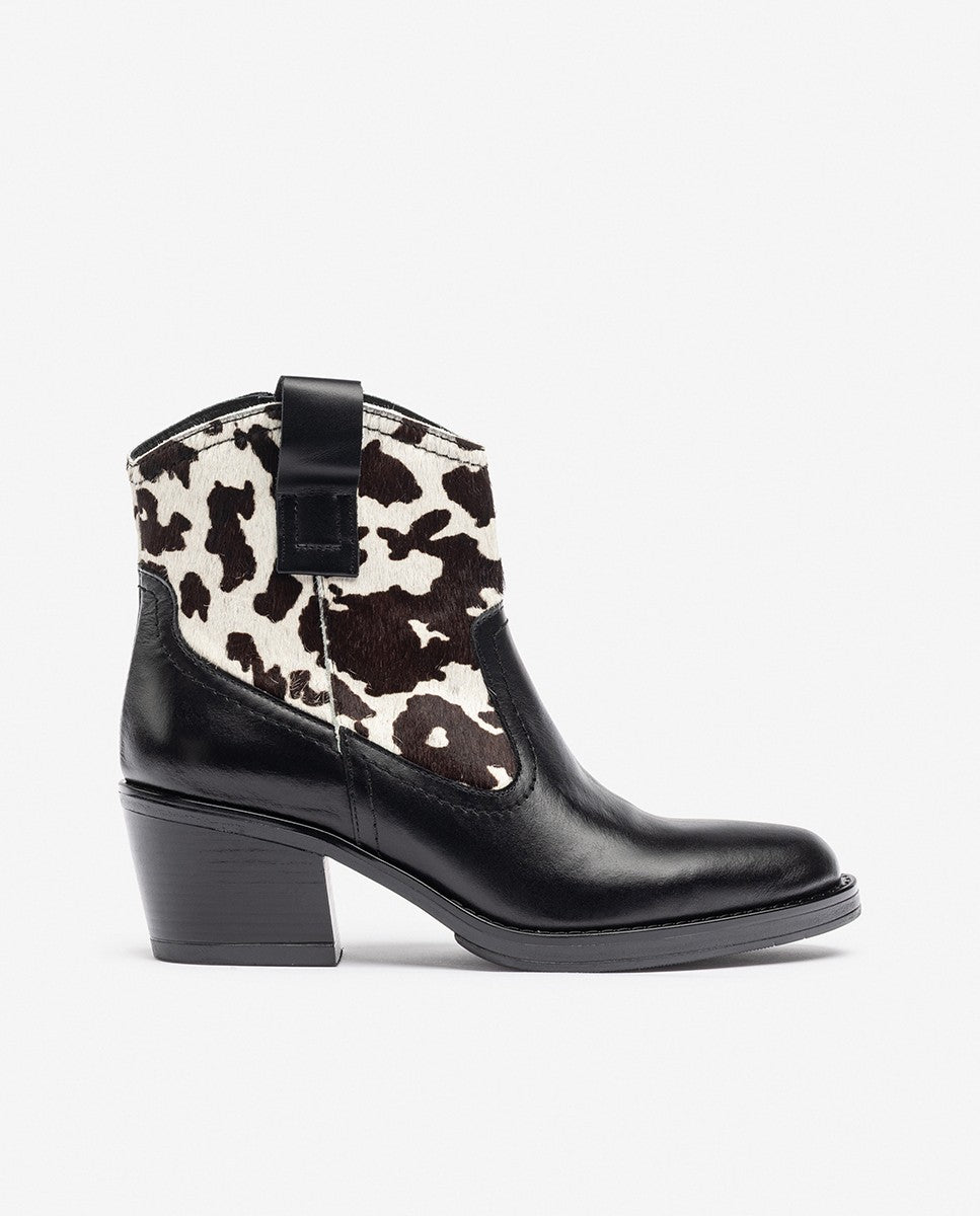 Yokono Brava 002 stivaletti donna nero tacco 6 cm