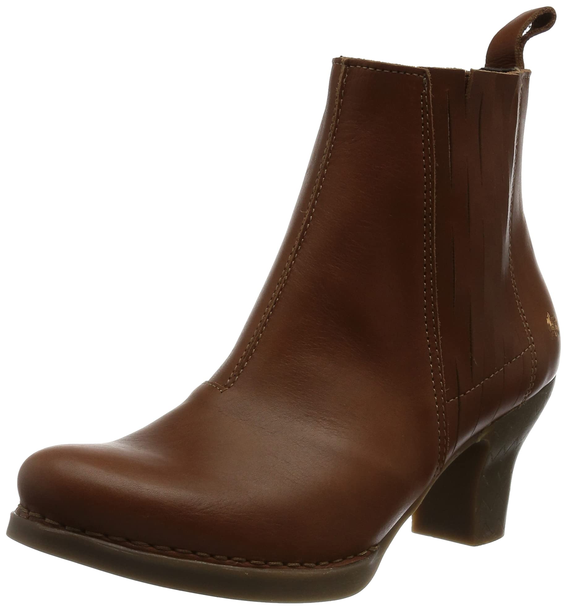 ART 1831 mocassino donna microfibra tacco curvo