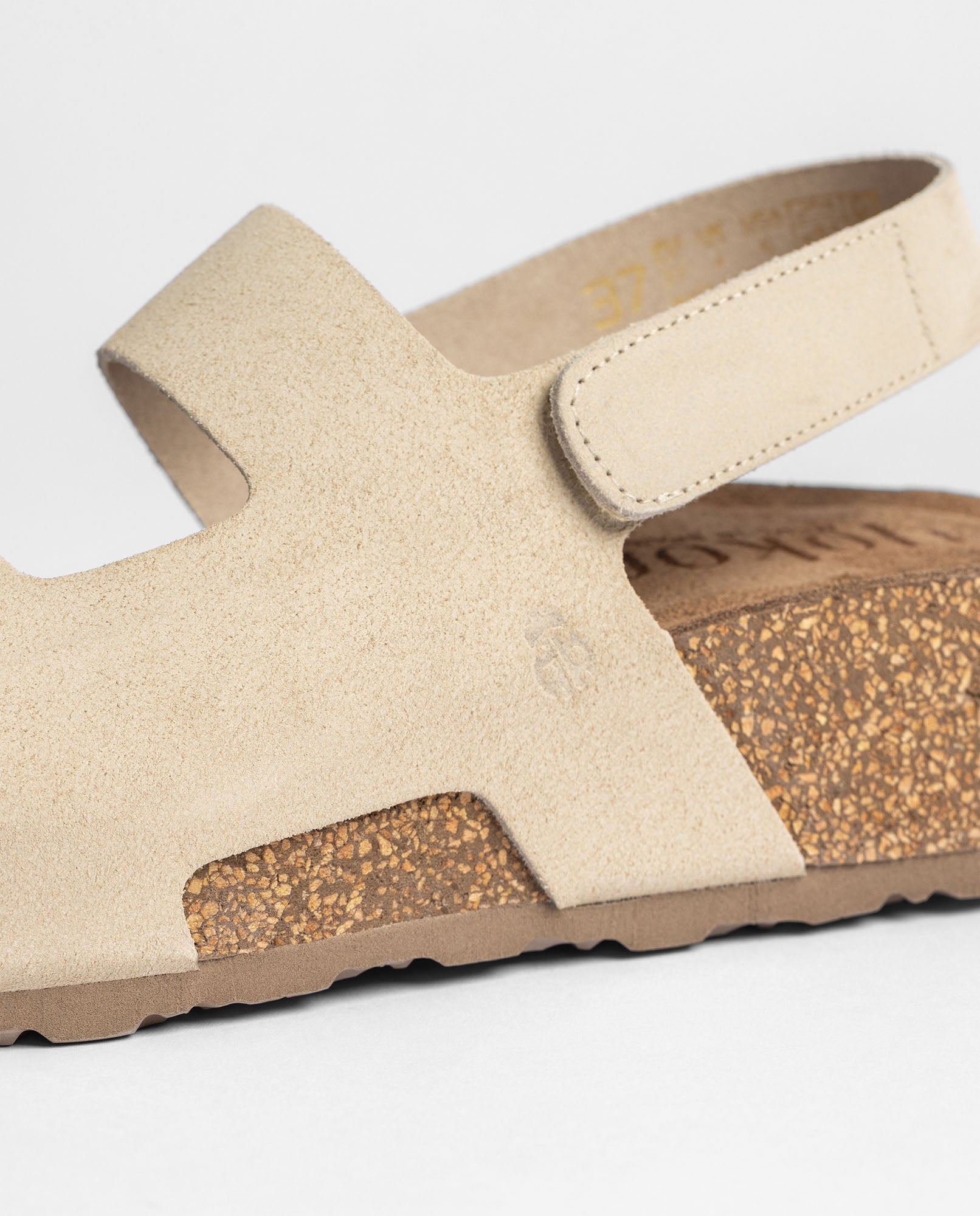 Yokono Wiwi-261 sandali plateau beige in cuoio