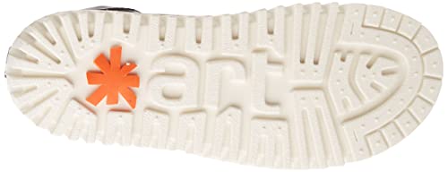 ART Brighton sneakers donna nero con plateau leggero