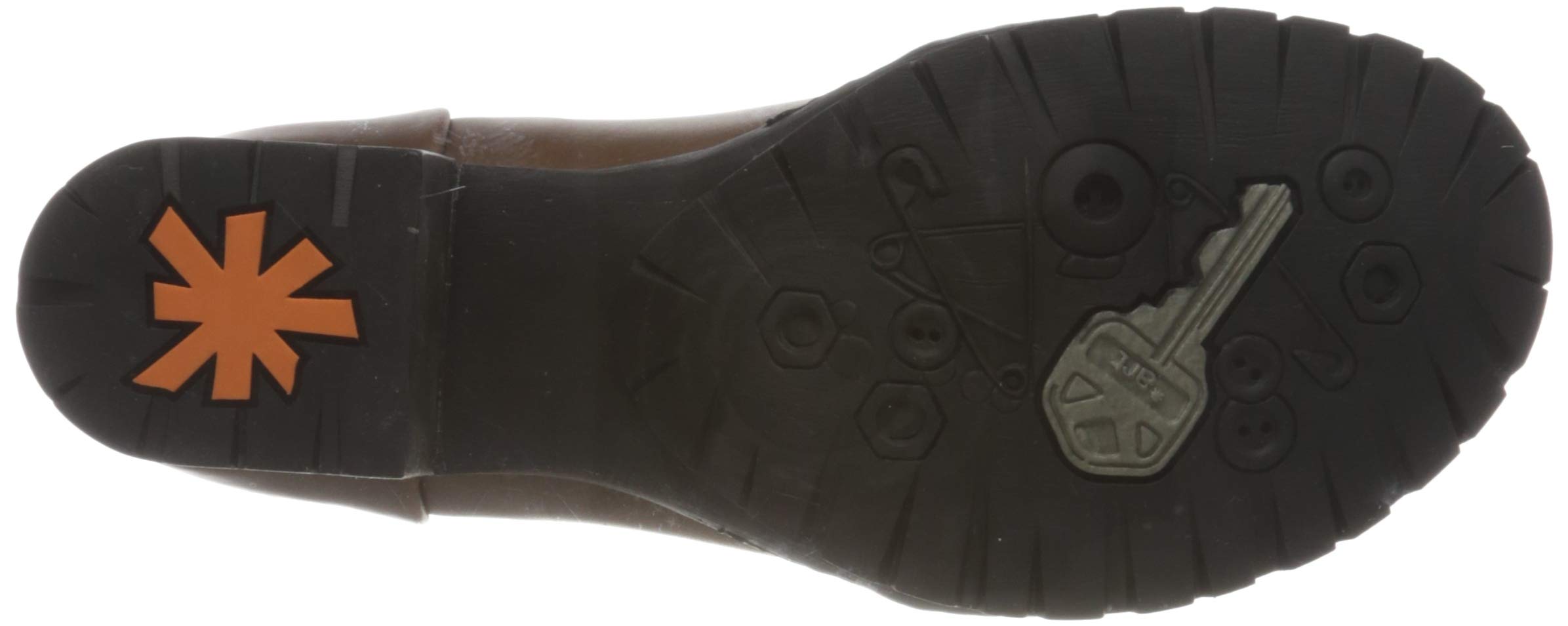 ART Candem mocassino donna con tacco in gomma