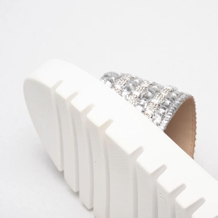 Pasquini Lisa sandalo argento 3 cm platform