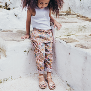Salt-Water Original sandali bambina oro rosa in cuoio