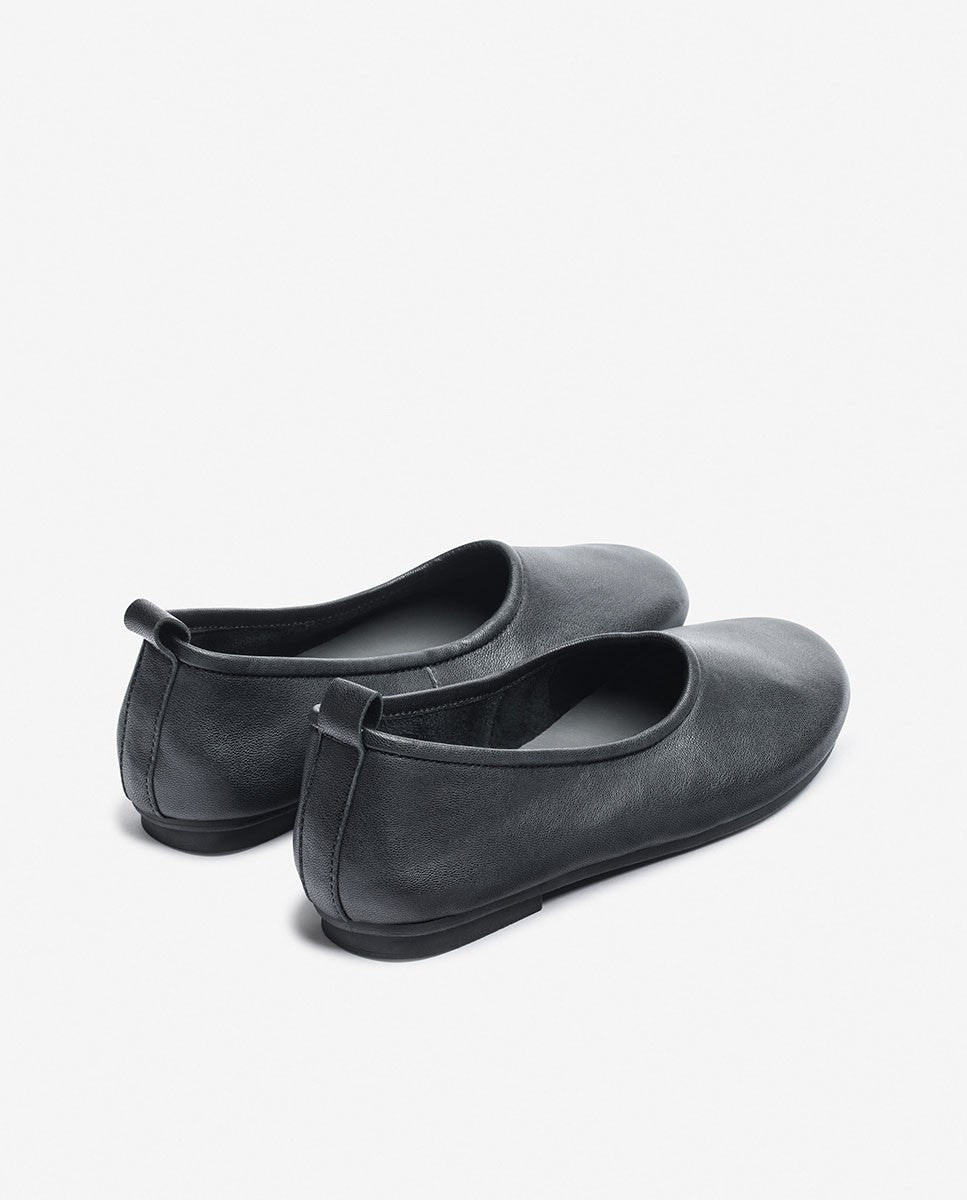 Yokono Tula-001 ballerine donna nere in pelle