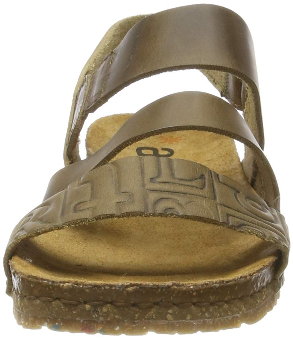 ART 1255 Creta sandali donna aperti in camoscio