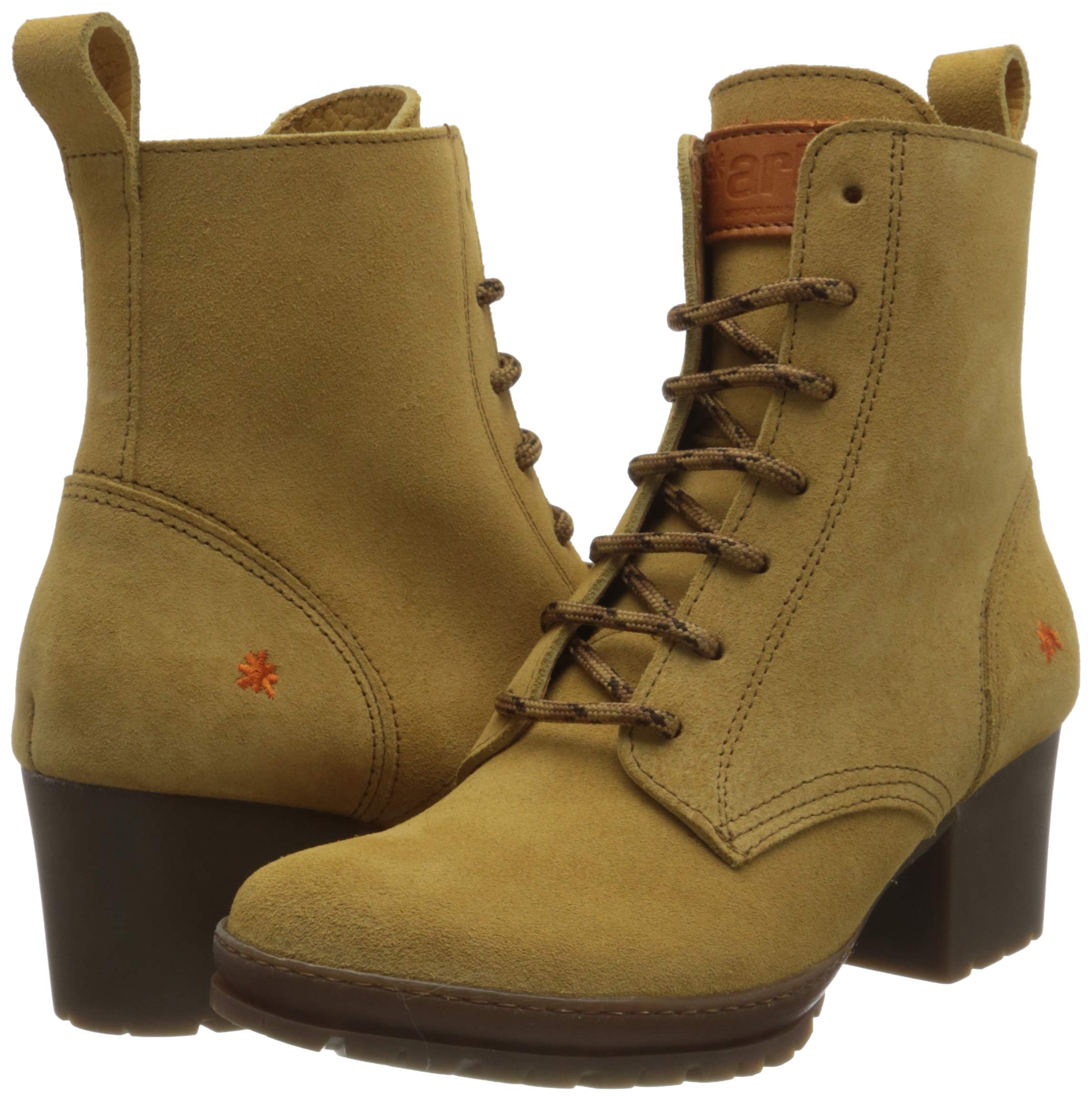Art Candem mocassino donna con tacco e suola in gomma