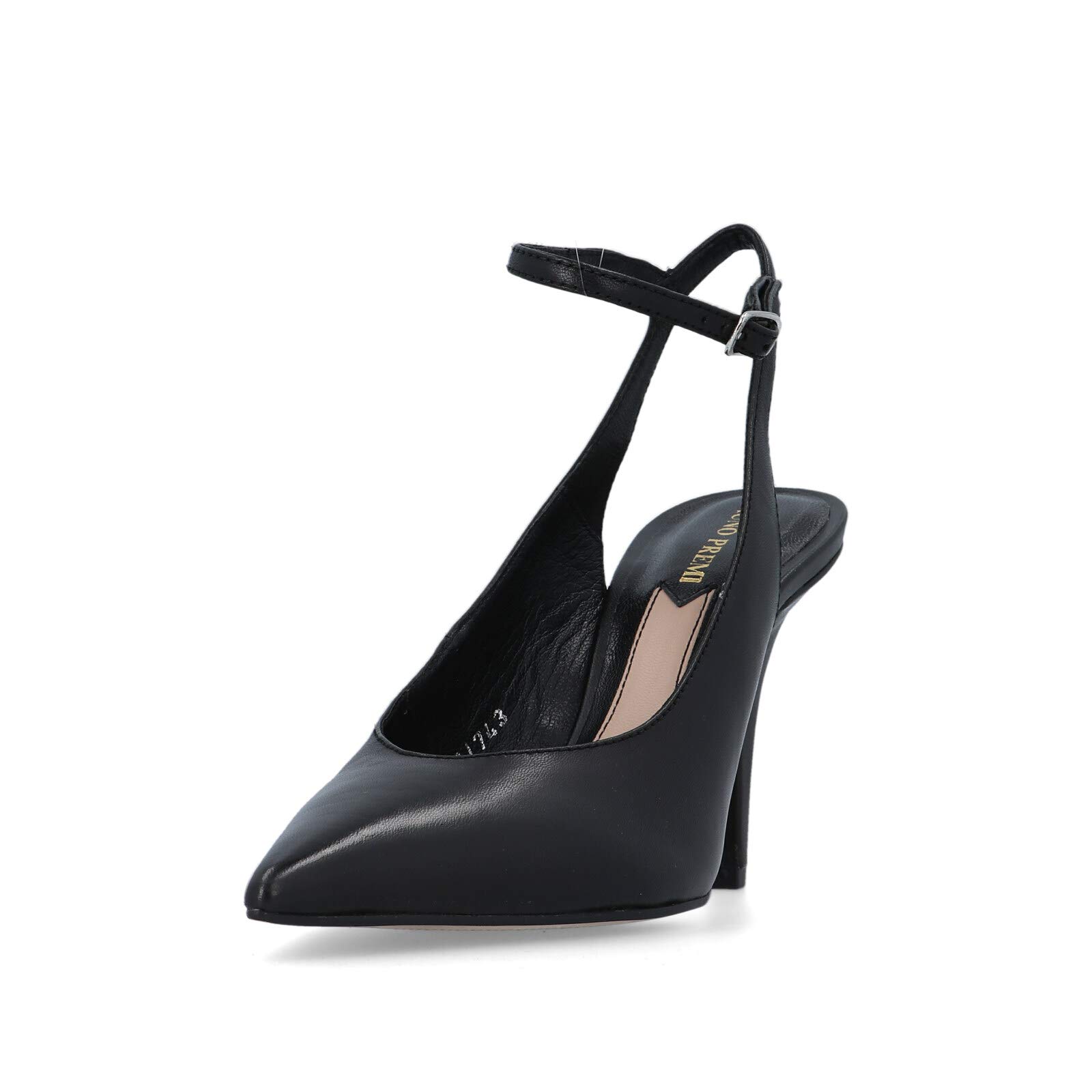 Bruno Premi Pin Soe BZ4601 décolleté donna nero 35 in pelle