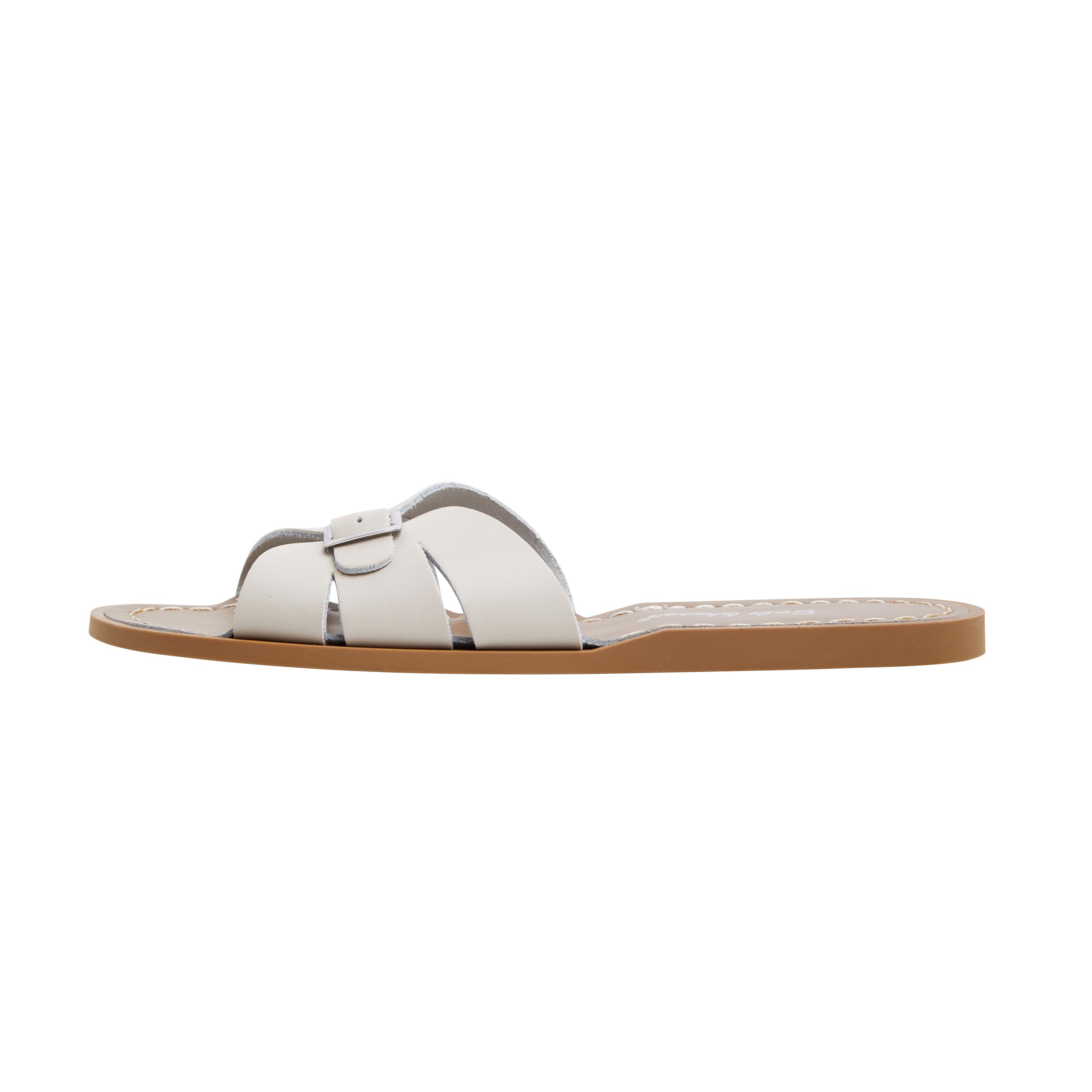 Salt-Water Classic Slide ciabatte donna pietra cuoio