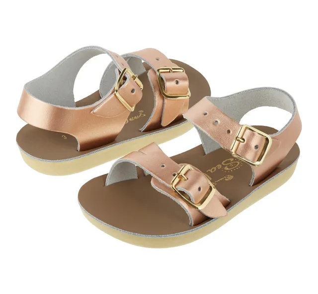 Salt-Water Sandals Seawee sandali bimbi oro rosa impermeabile