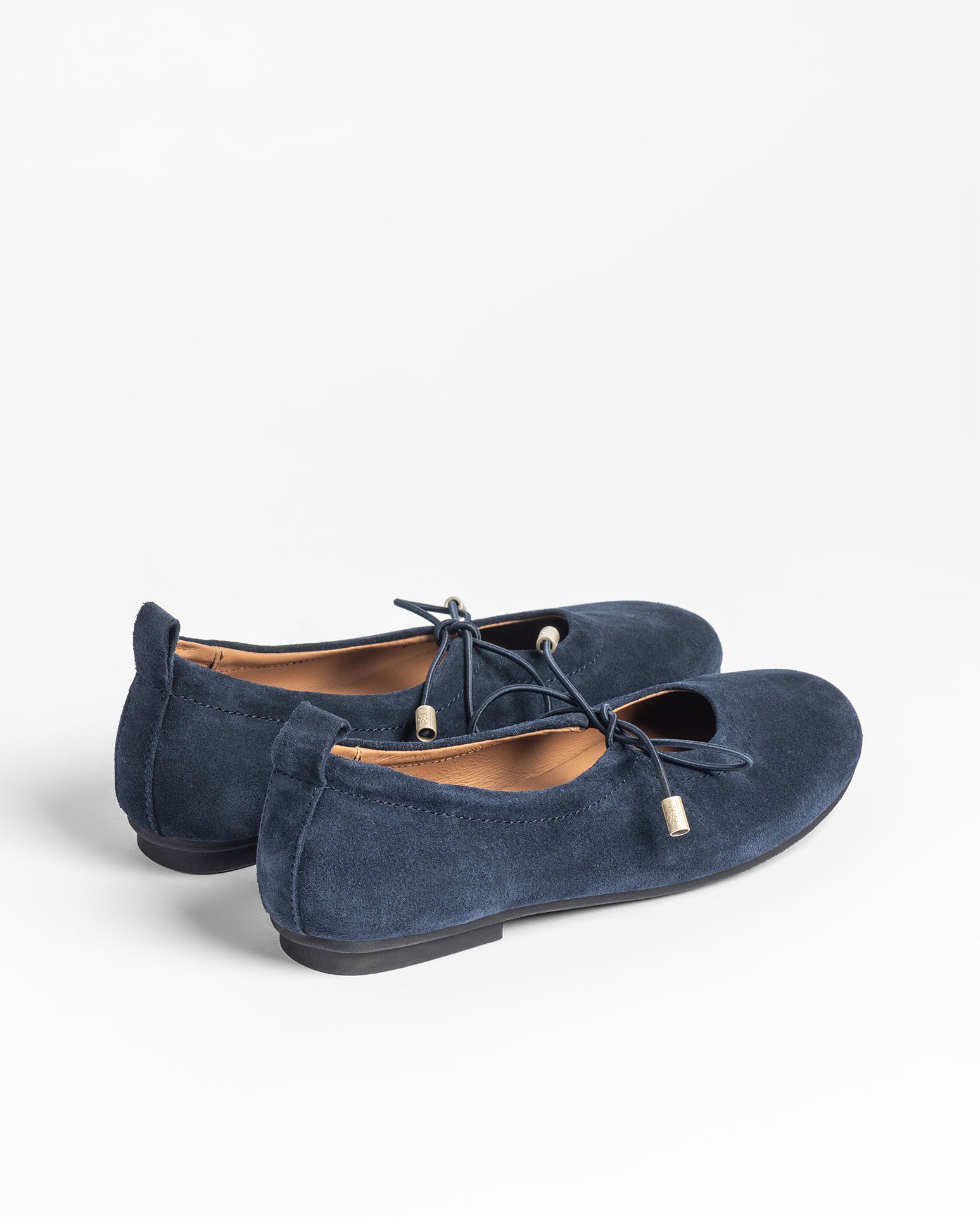 Yokono TULA-260 ballerine blu navy in pelle