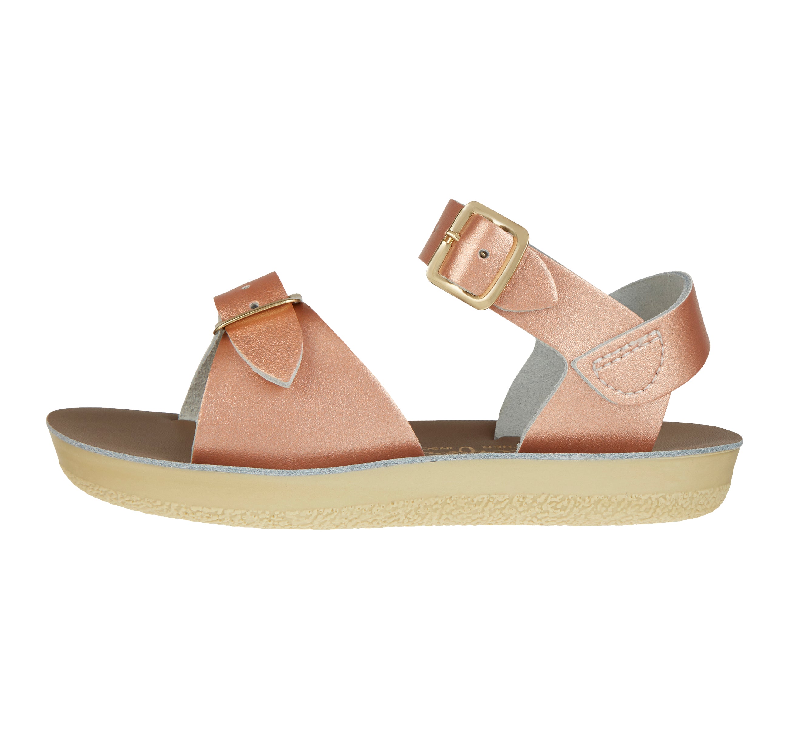 Salt-Water Sandals Surfer sandali bimbo oro rosa impermeabile