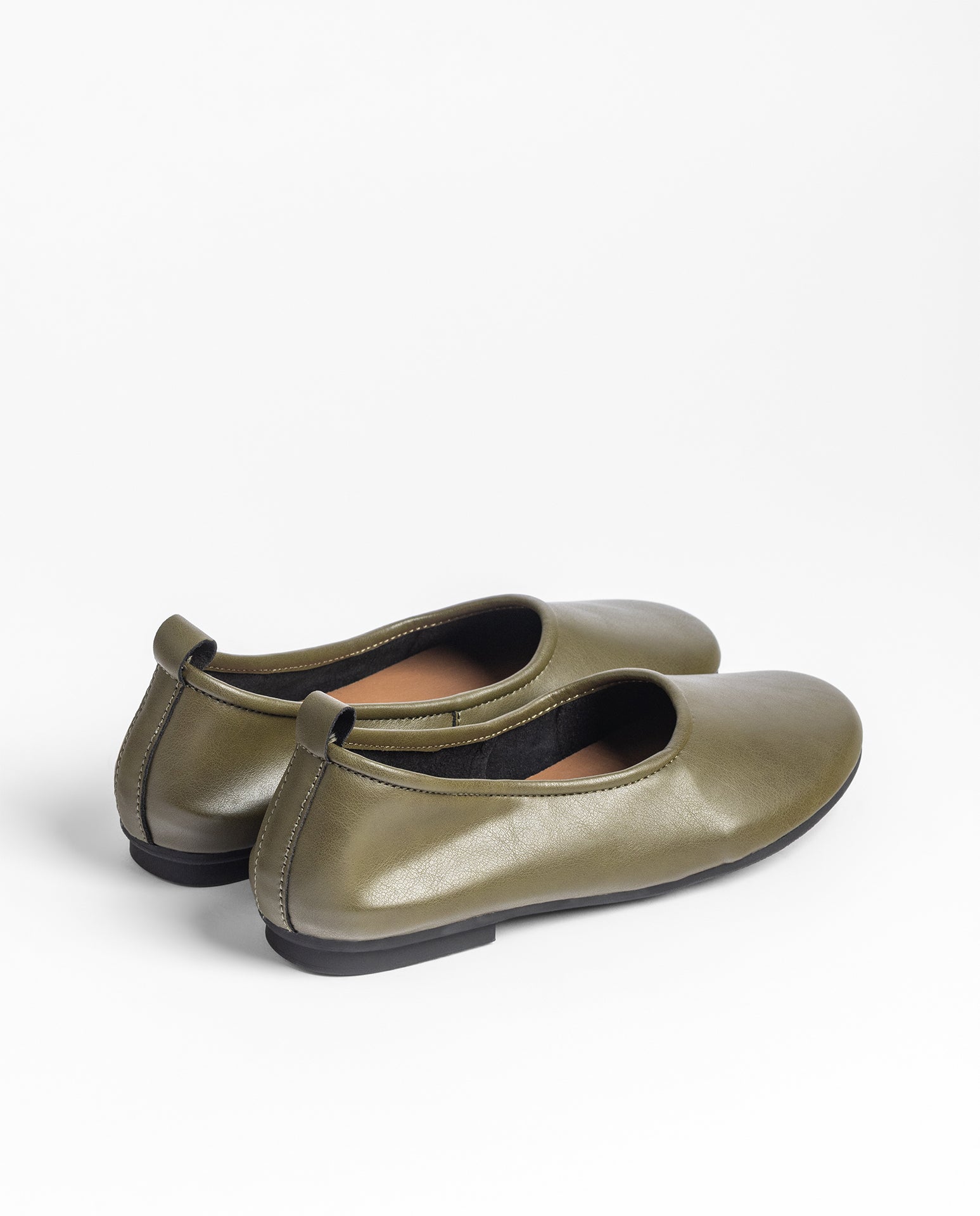 Yokono Tula-001 ballerine donna verdi pelle