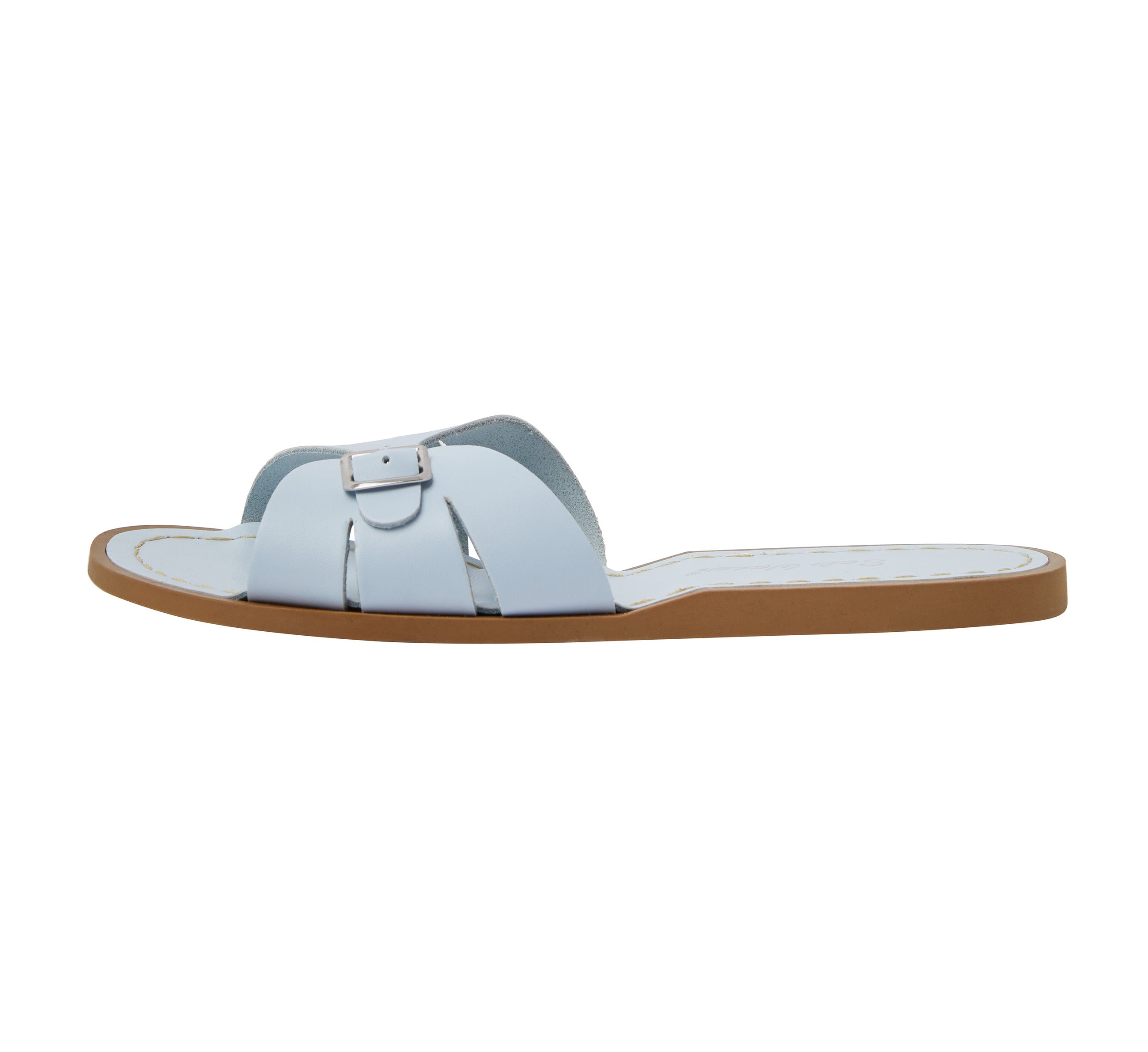Salt-Water Sandals Classic Slide sandali donna azzurro cuoio