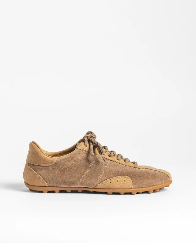 Yokono Lyon 262 sneakers beige in pelle