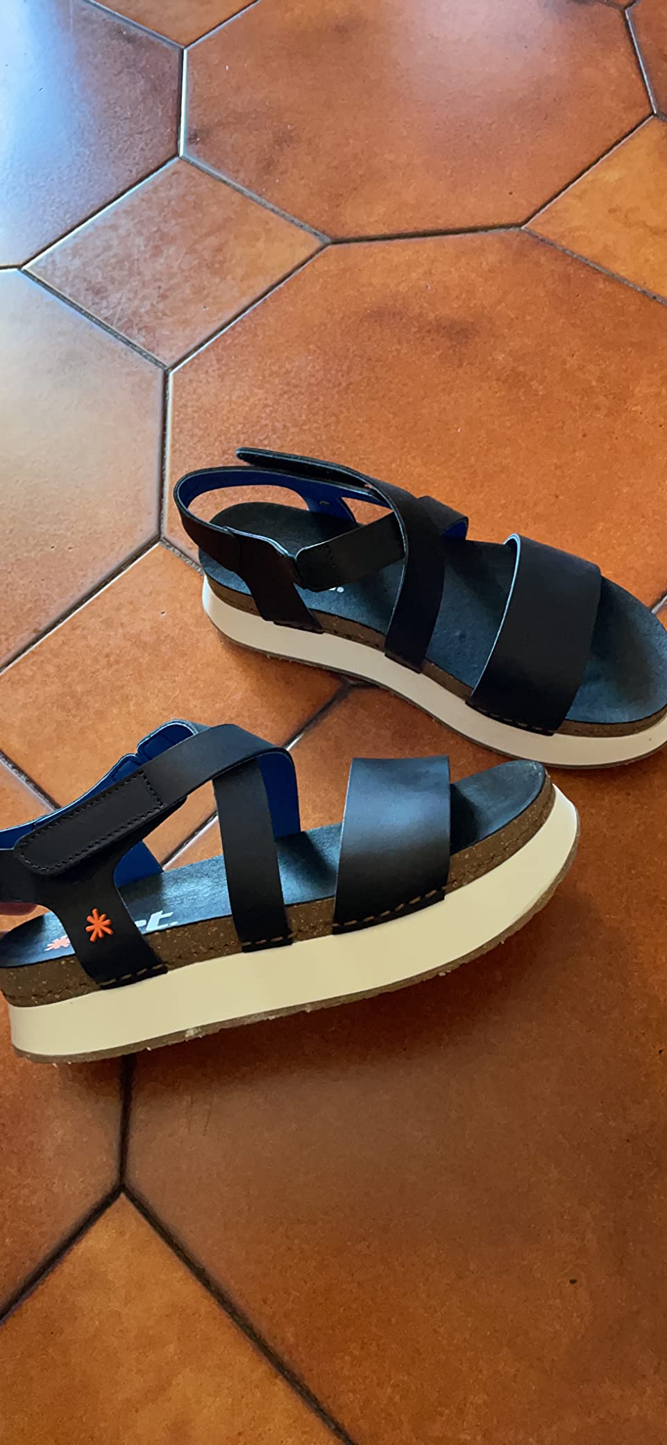 Art Mykonos 1268 sandali donna sportivi con zeppa