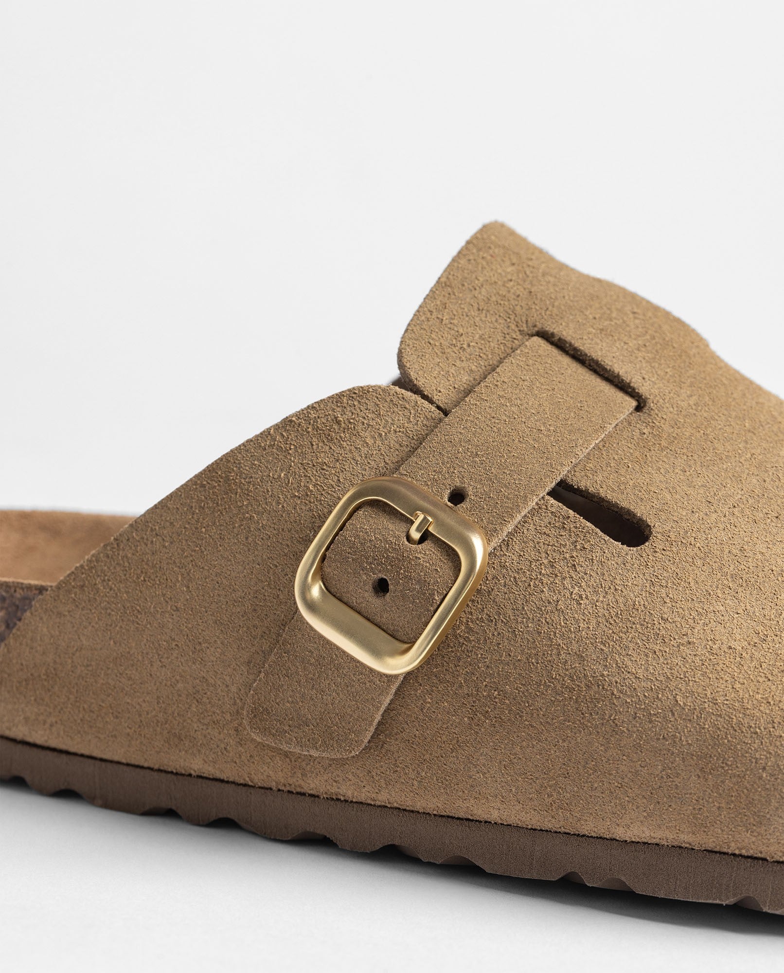 Yokono ZUECO-699 zoccoli donna beige in pelle