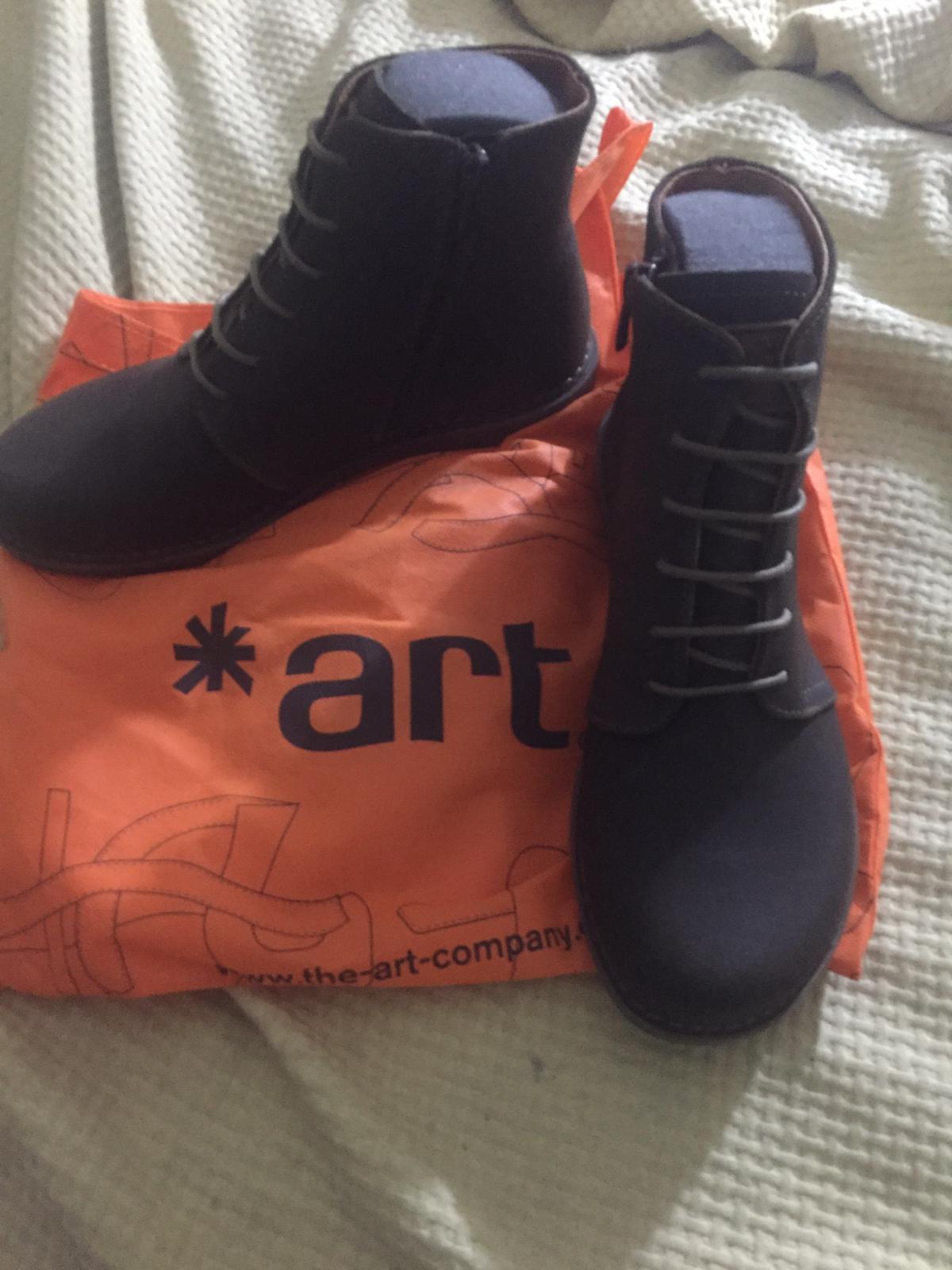 ART Grass stivaletti donna tacco basso soletta removibile