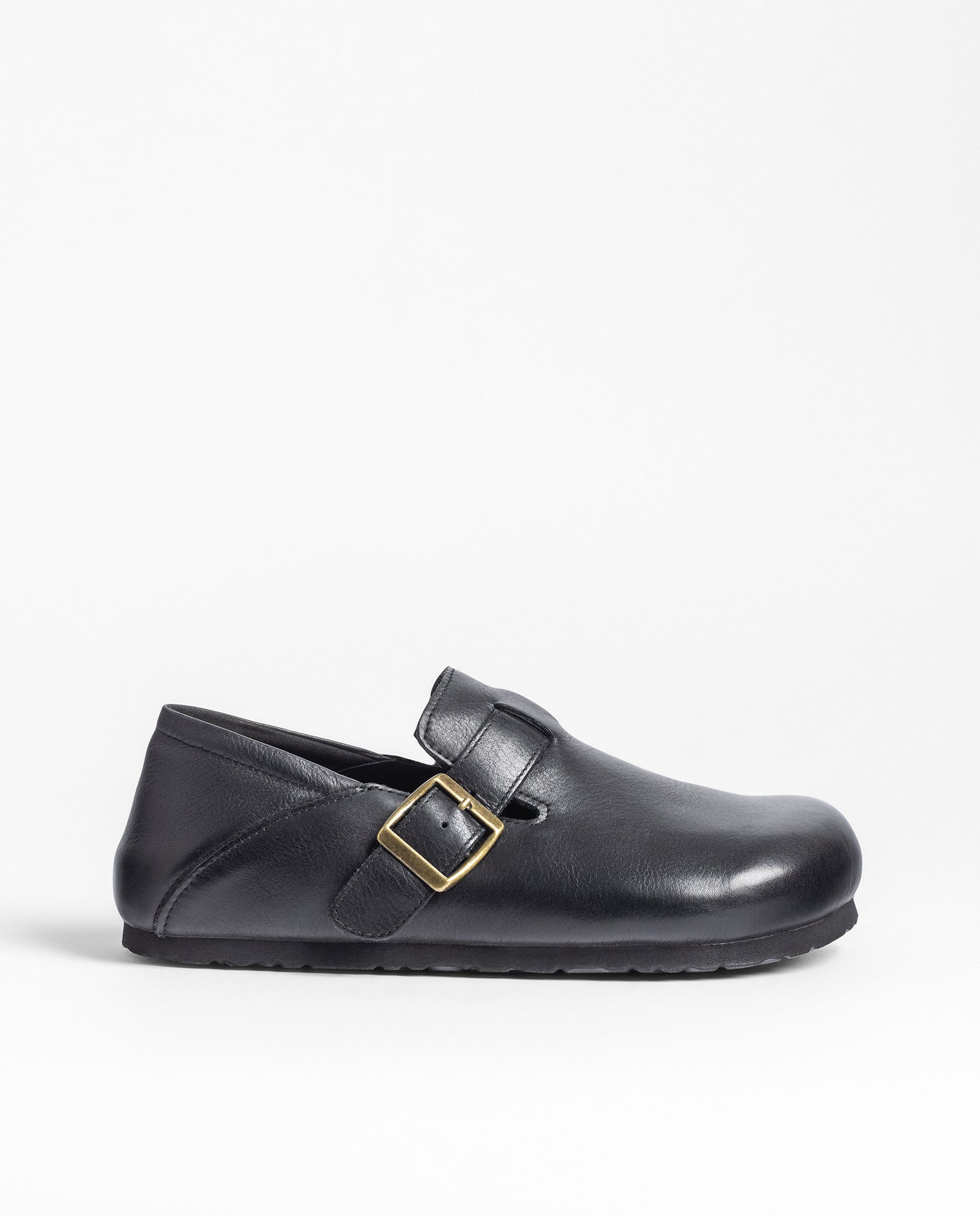 Yokono Ibon 262 zoccoli donna neri pelle