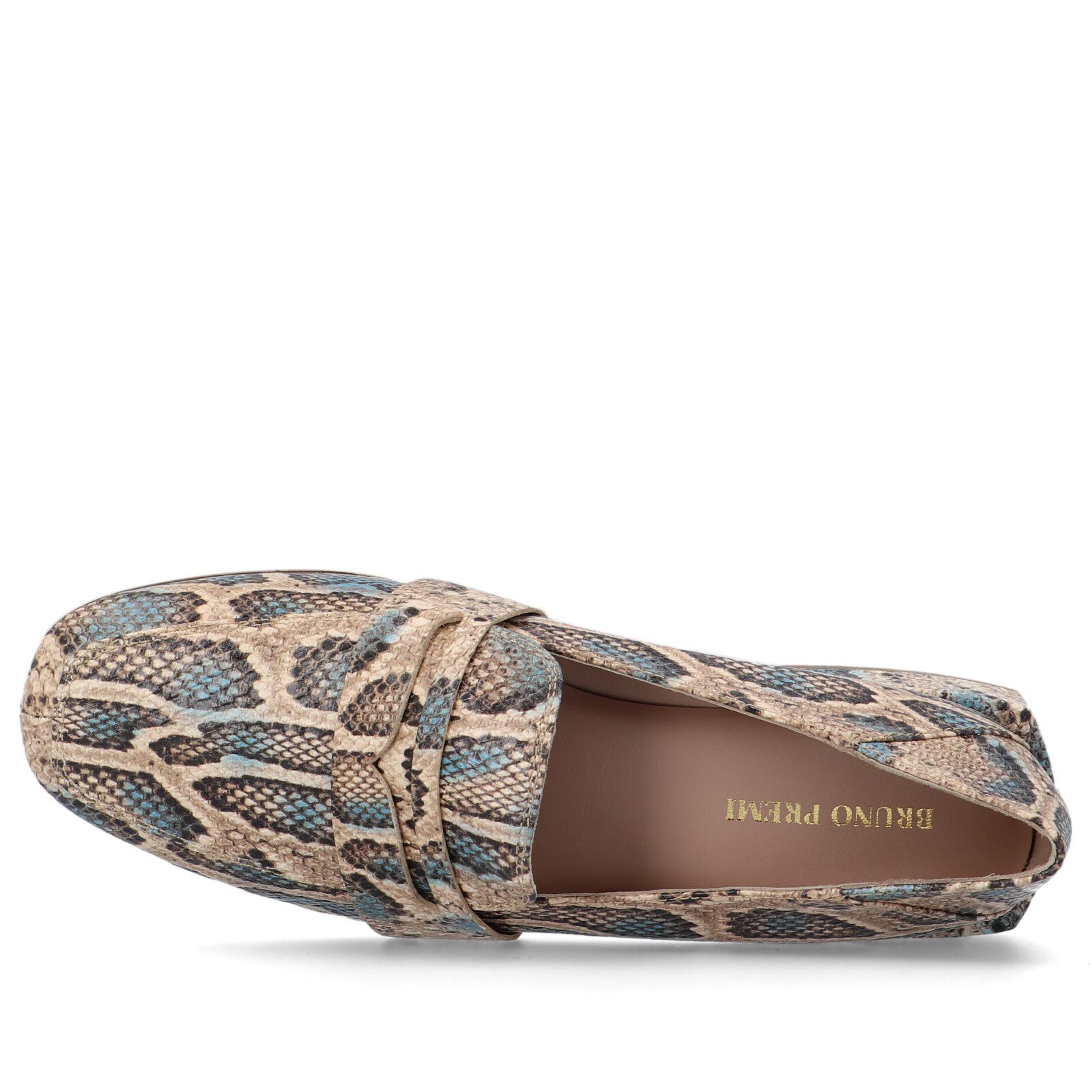 Bruno Premi Tep Savannah BZ4501 mocassini 40 turchese pelle