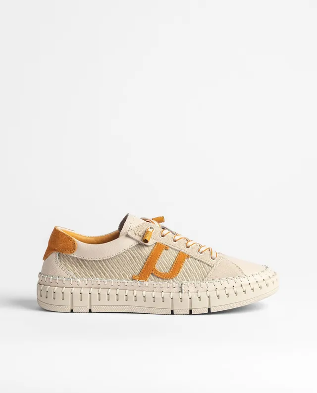 Yokono Flow-101 sneakers donna arancioni in pelle