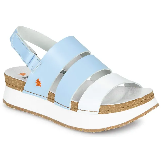 ART Mykonos sandali donna con zeppa bio