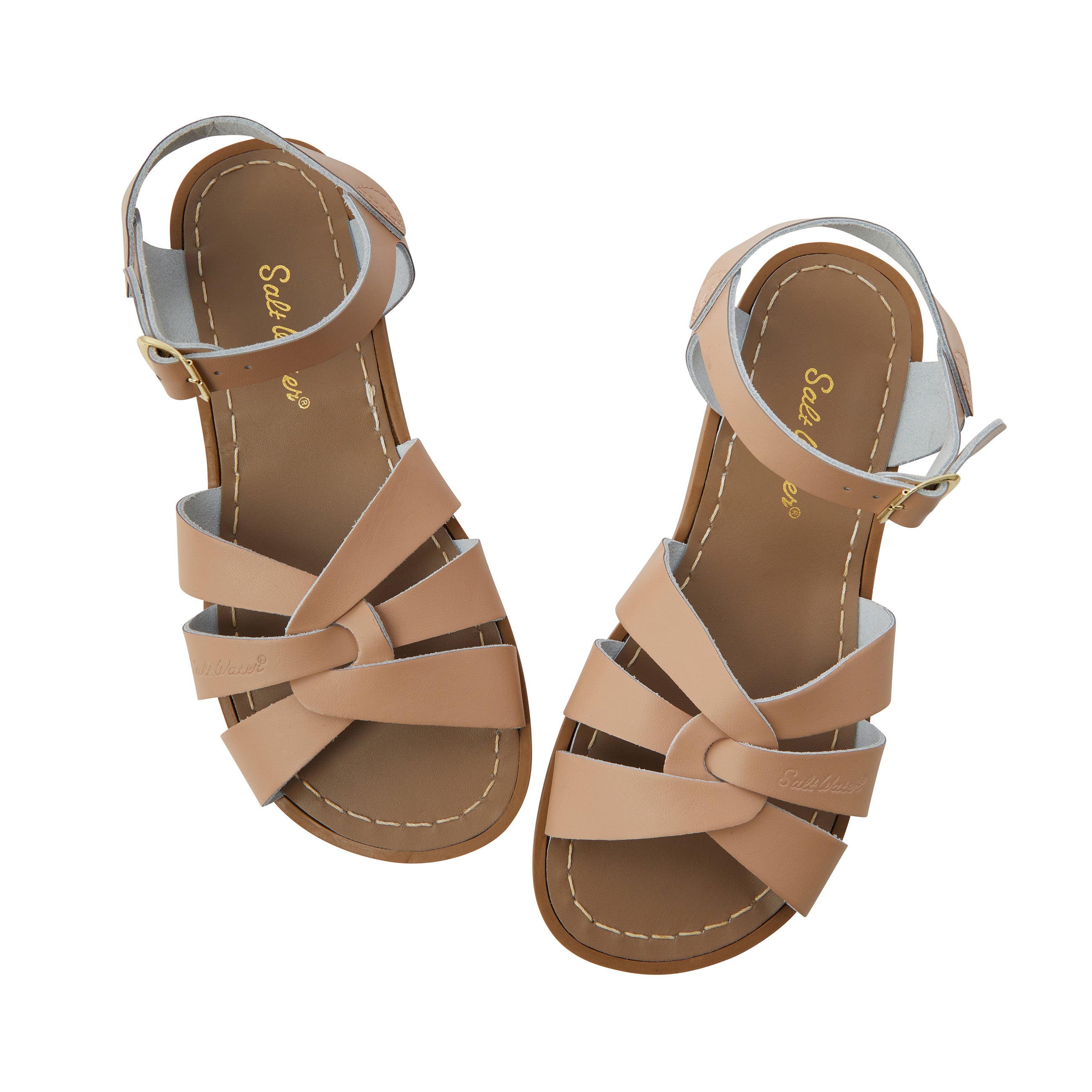 Salt-Water Original sandali donna latte in cuoio