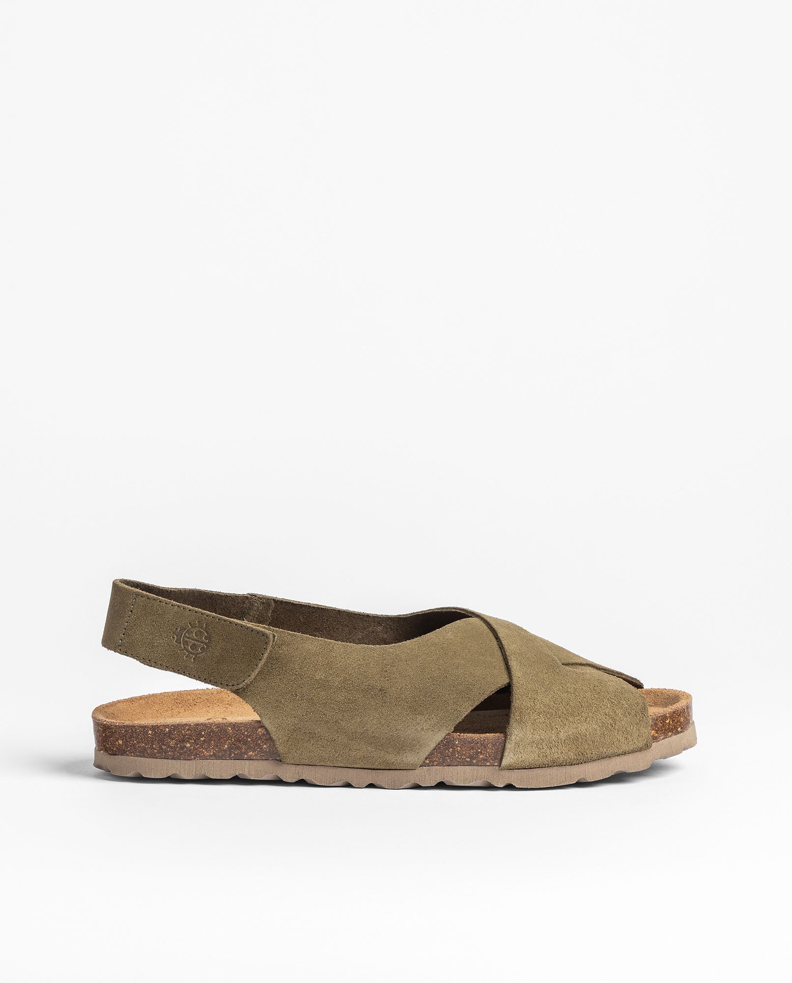Yokono Villa 175 Sandali Bassi Donna Verde in Pelle
