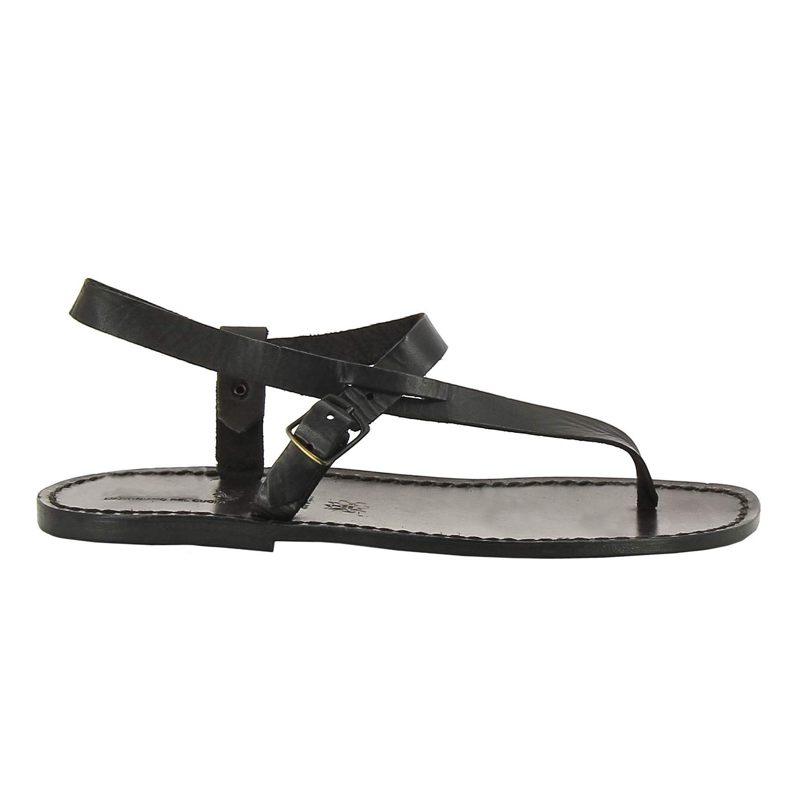 Gianluca Classica 592-U-CUOIO infradito uomo cuoio vegetale