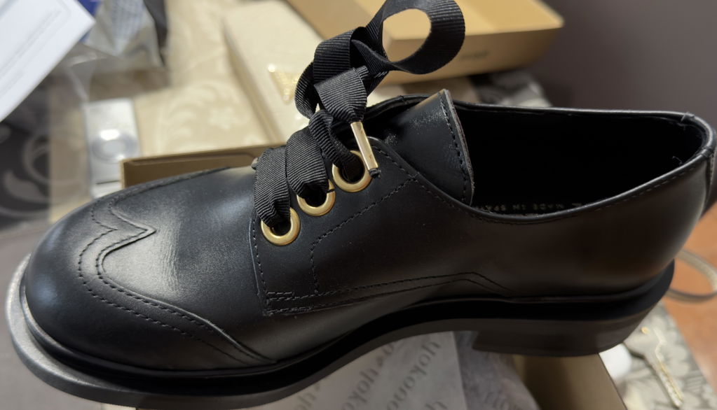 Yokono Lei-004 scarpe basse donna nero in pelle