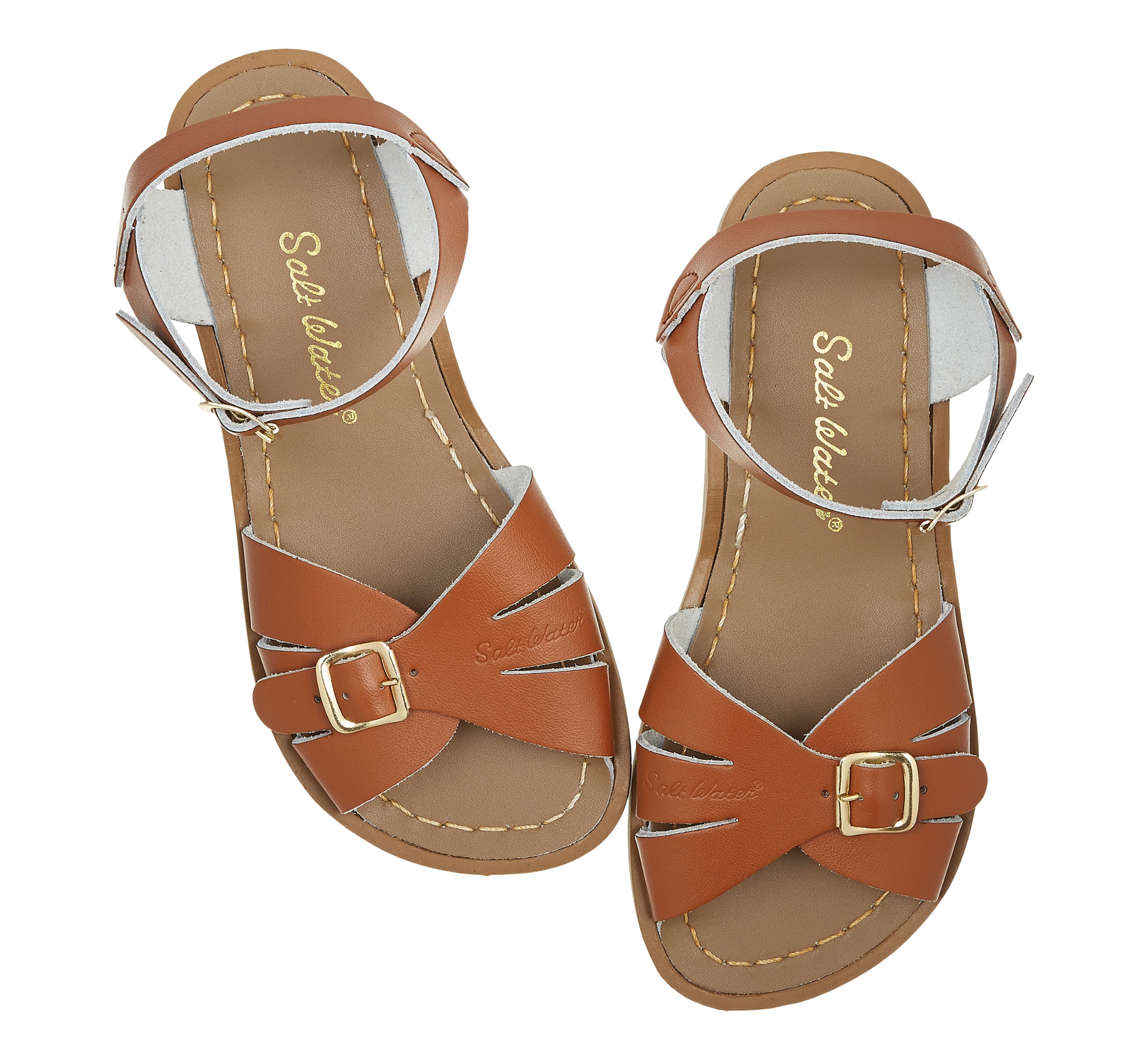 Salt-Water Classic Sandali Donna Tan in Cuoio
