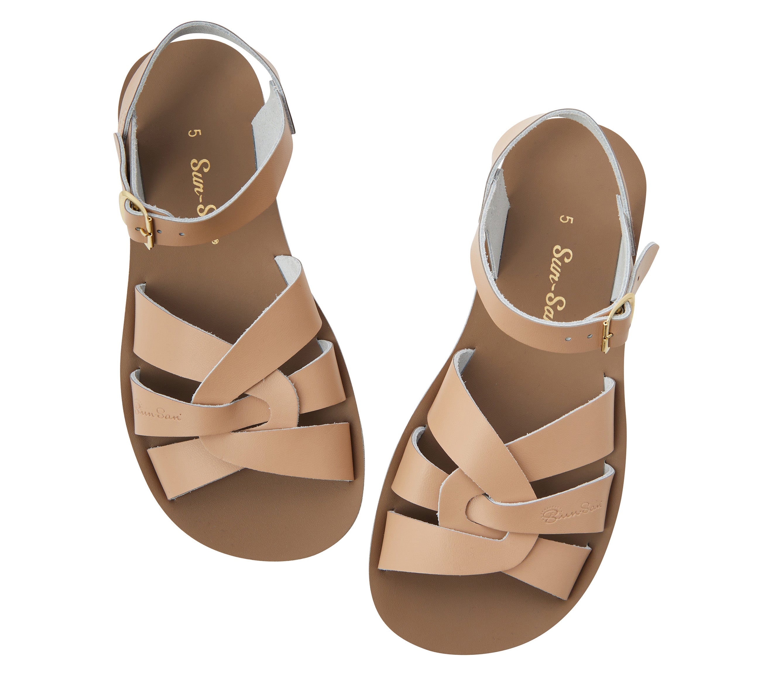 Salt-Water Swimmer Latte sandali donna beige suola morbida