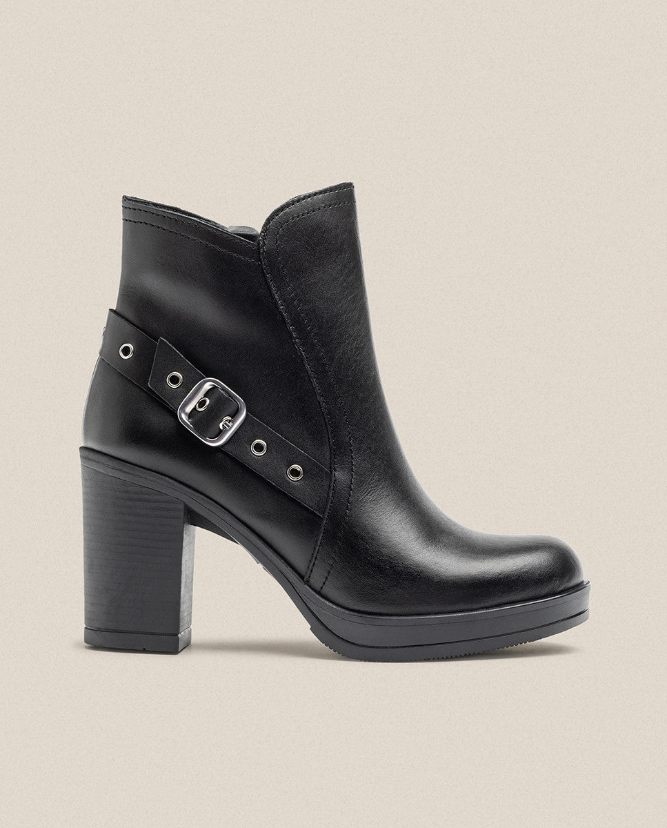 Yokono PILSEN-011 stivaletti donna nero tacco 9 cm