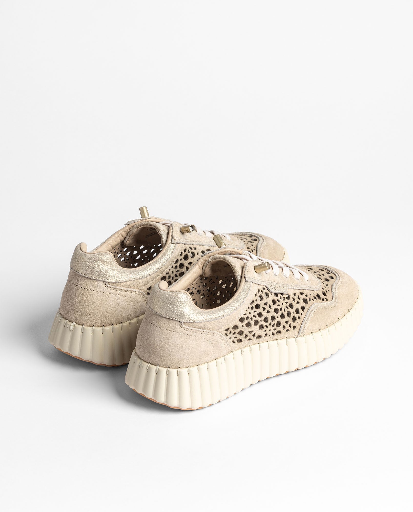 Yokono Vanna 100 sneakers donna oro traforate