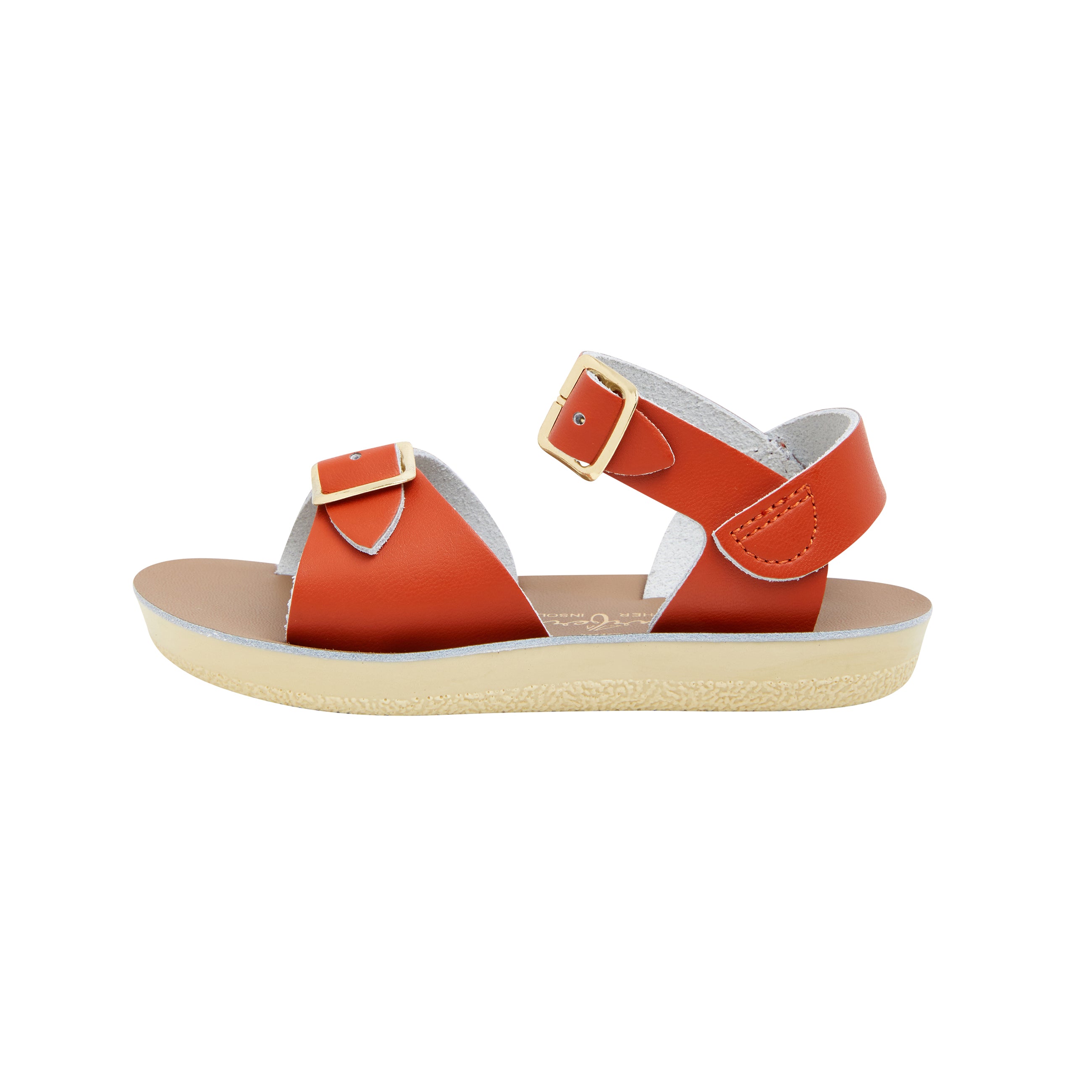 Salt-Water Surfer sandali paprika bambino in cuoio
