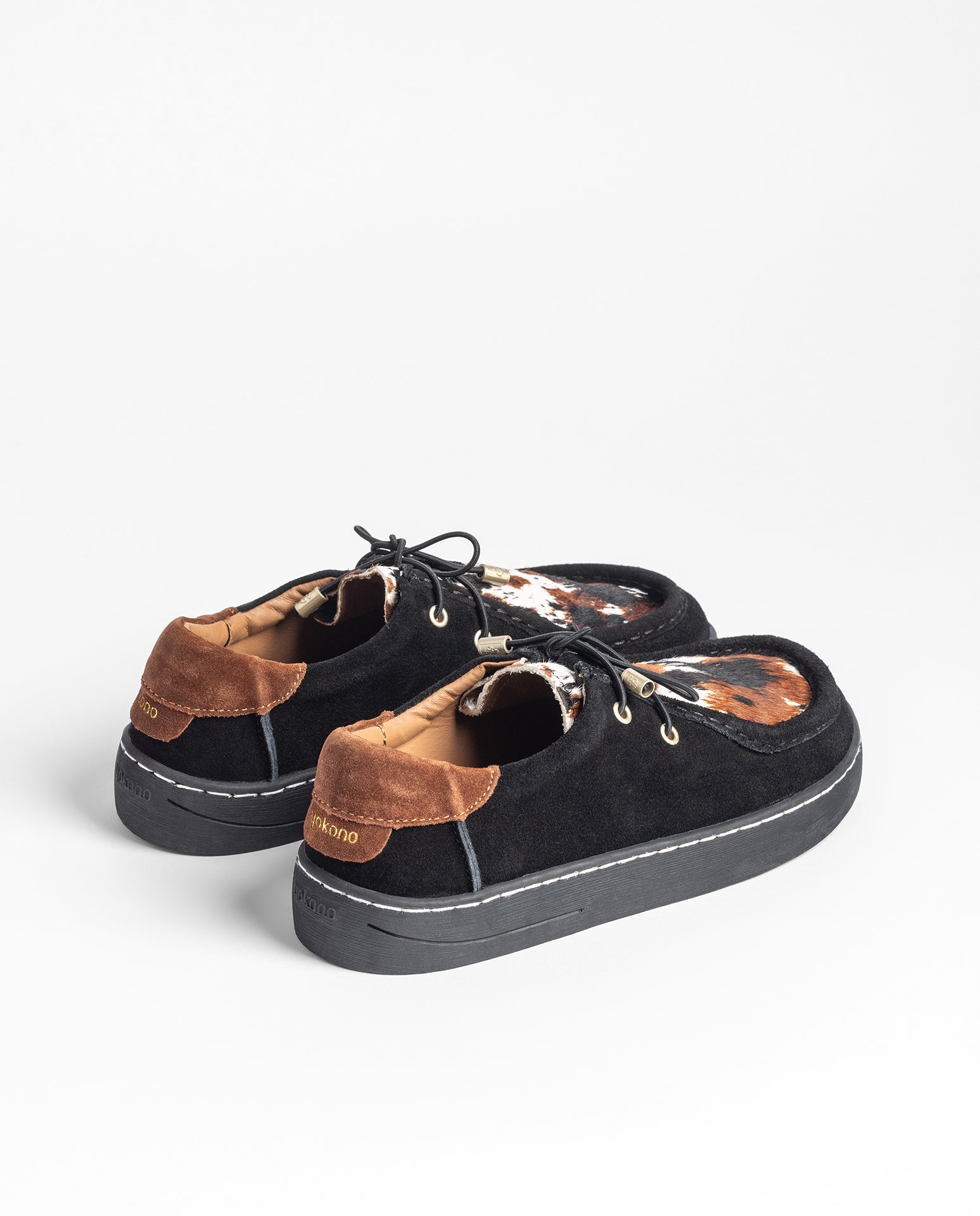 Yokono Dakar-260 scarpe basse marrone scuro barefoot