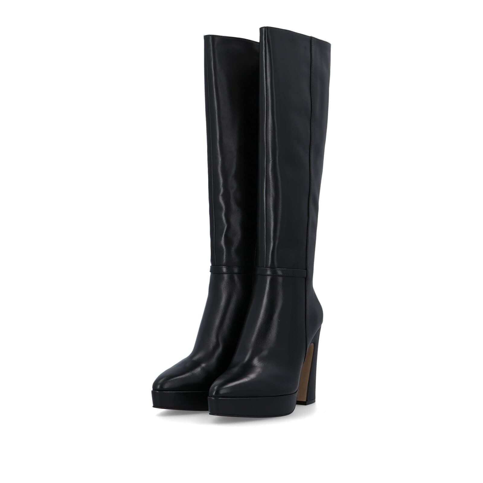 Bruno Premi Dic Shadeen BA4803 stivali pelle nero tacco 11cm