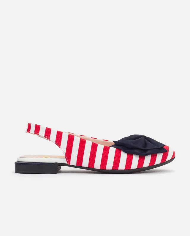 Yokono Barrie 001 ballerine donna rosse elasticizzate