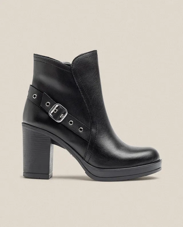 Yokono PILSEN-011 stivaletti donna nero tacco 9 cm