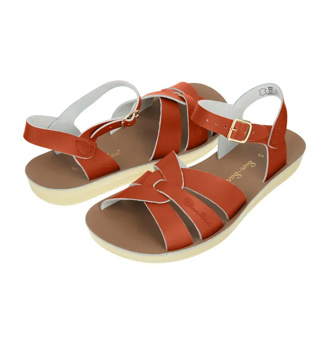 Salt-Water Swimmer Paprika sandali donna paprika in cuoio