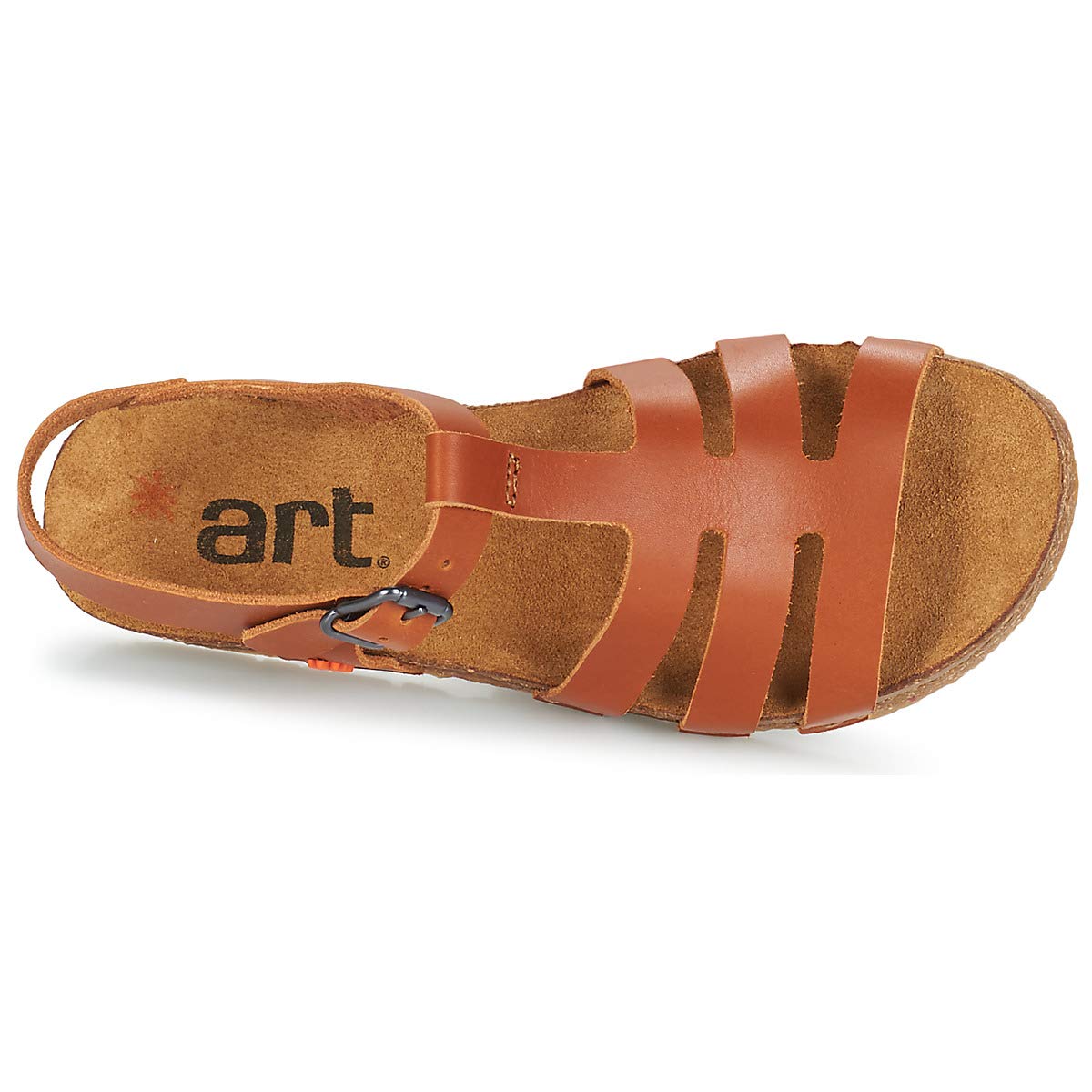 ART Creta sandali donna punta aperta suola sughero