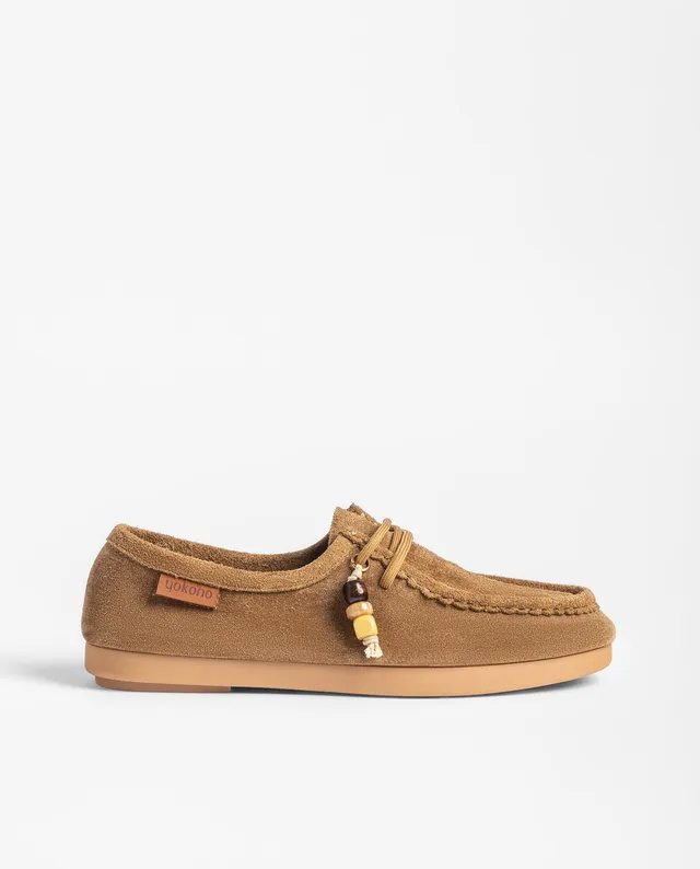 Yokono Arispe-260 scarpe basse marroni scamosciate