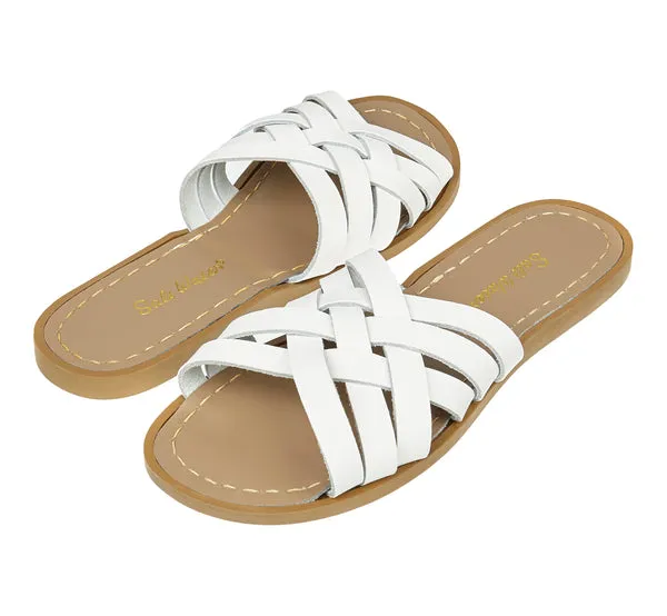 Salt-Water Sandals Retro Slide ciabatte donna bianche