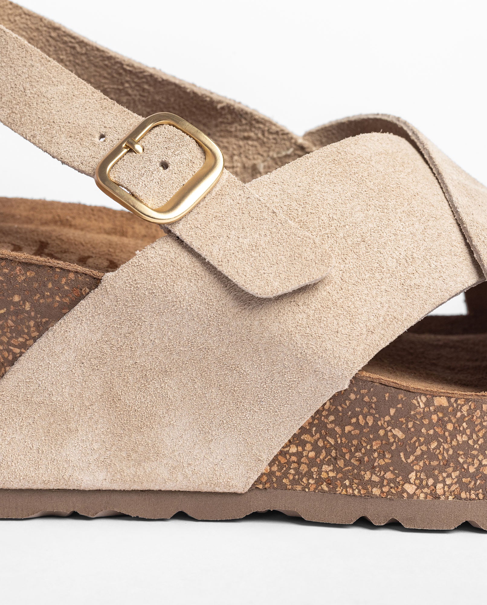 Yokono Bari 263 sandali zeppa beige pelle EU 35-42