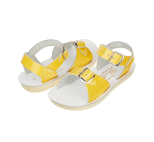 Salt-Water Surfer sandali bambini giallo lucido impermeabili