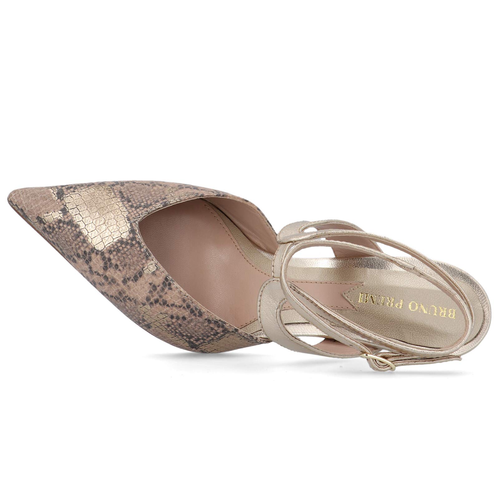 Bruno Premi Pin Snea BZ4704 décolleté oro 35 in pelle