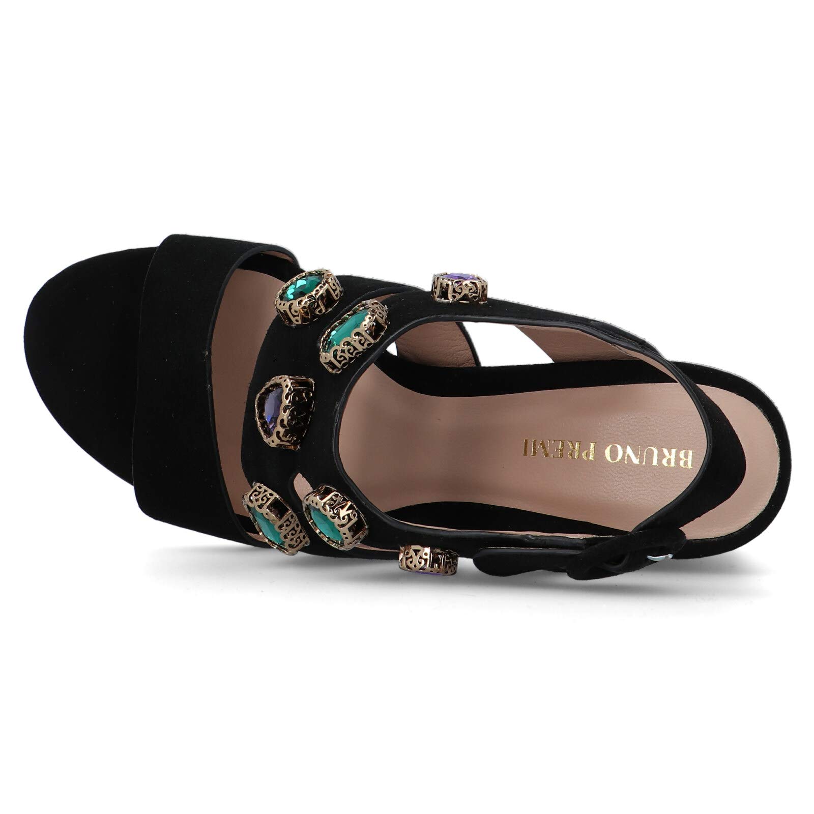 Bruno Premi PLU Jow BZ3801 sandali donna in pelle nero