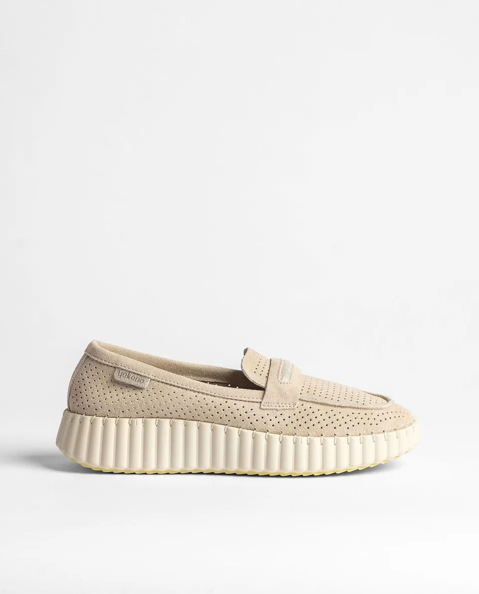 Yokono VANNA-101 sneakers donna oro in pelle